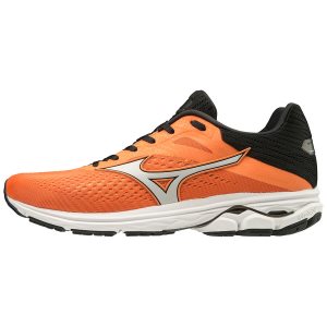 Mizuno Wave Rider 23 Παπουτσια Για Τρεξιμο Ανδρικα - Πορτοκαλι/Μαυρα